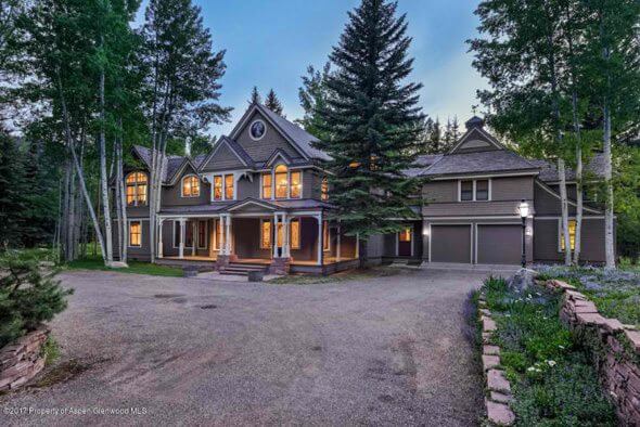 Aspen 1987 Built Home on Shady Lane on 2.5 Riverfront Acres Sells for $27M Image