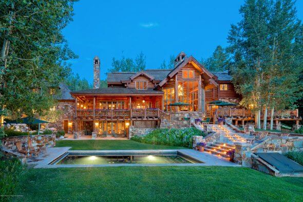 Gorgeous Mountain Log Home Bought for $15.5M by Major Trump Supporter Image