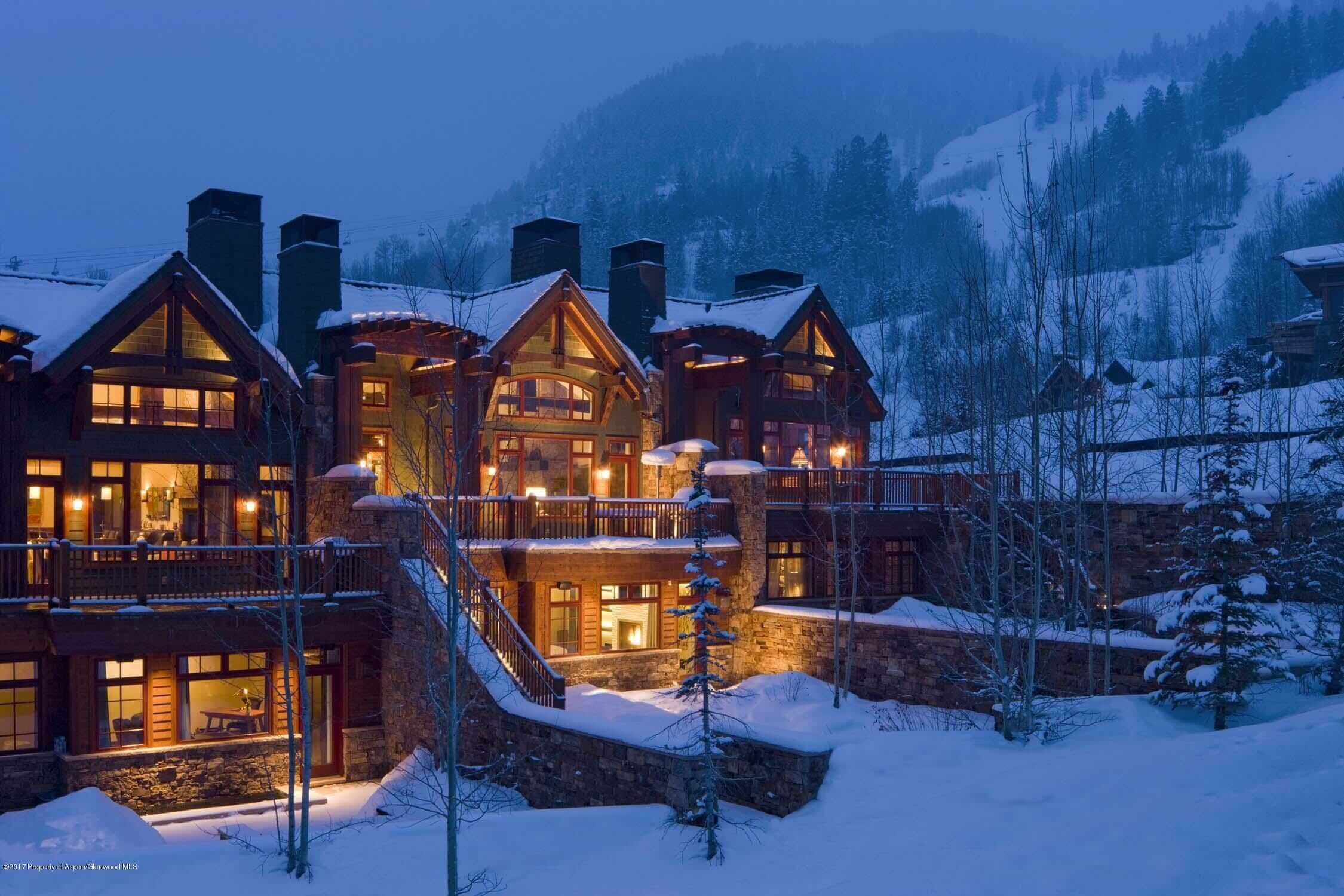 Aspen Ski-In/Ski-Out Townhome at 917 S Mill St Closes at $25.5M/$4,018 SF Part Furn Image