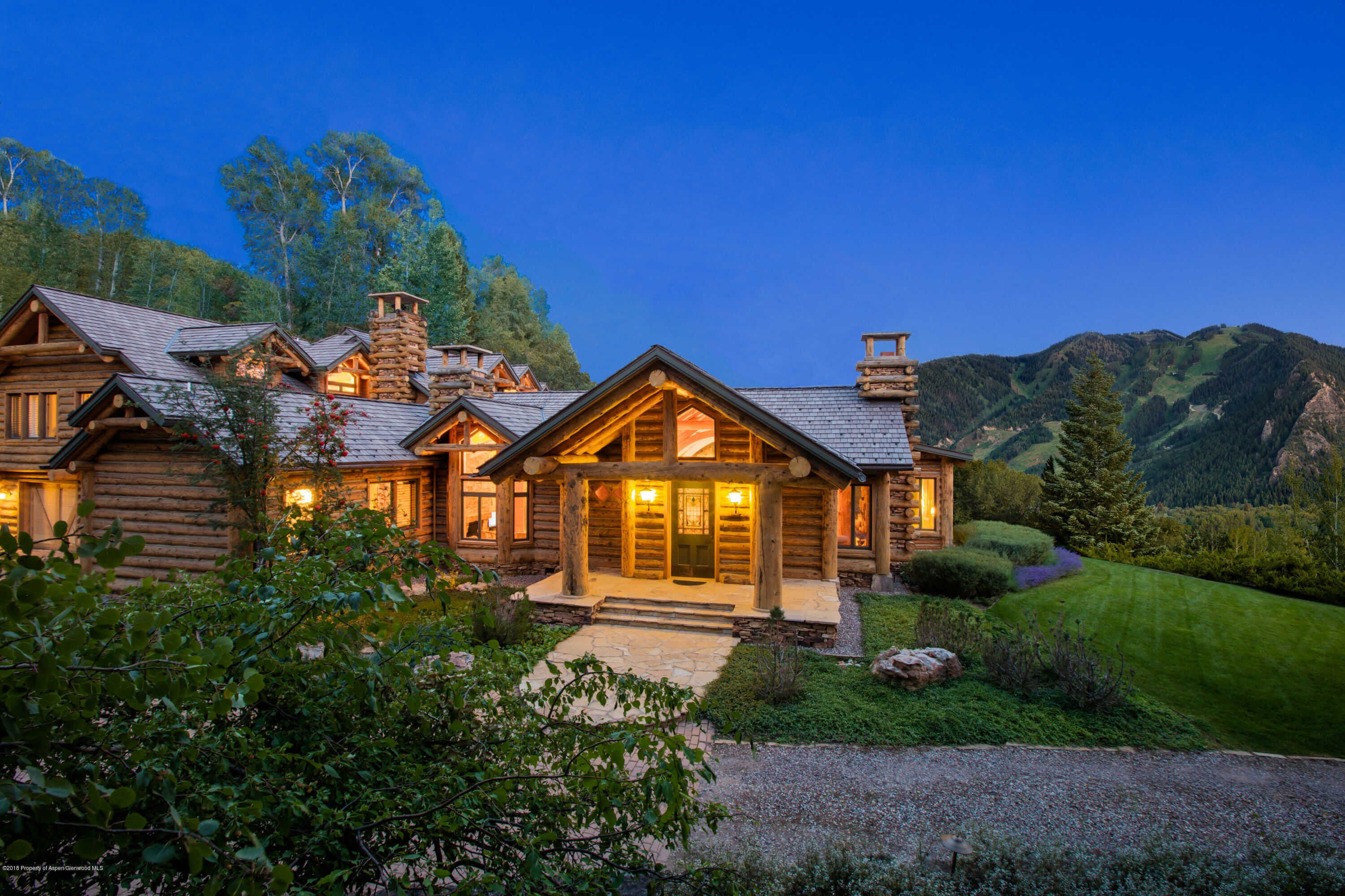 Log Home on Prestigious Willoughby Way Sells for $13.1M/$1,791 Sq Ft After 1,100 Days on Market Image