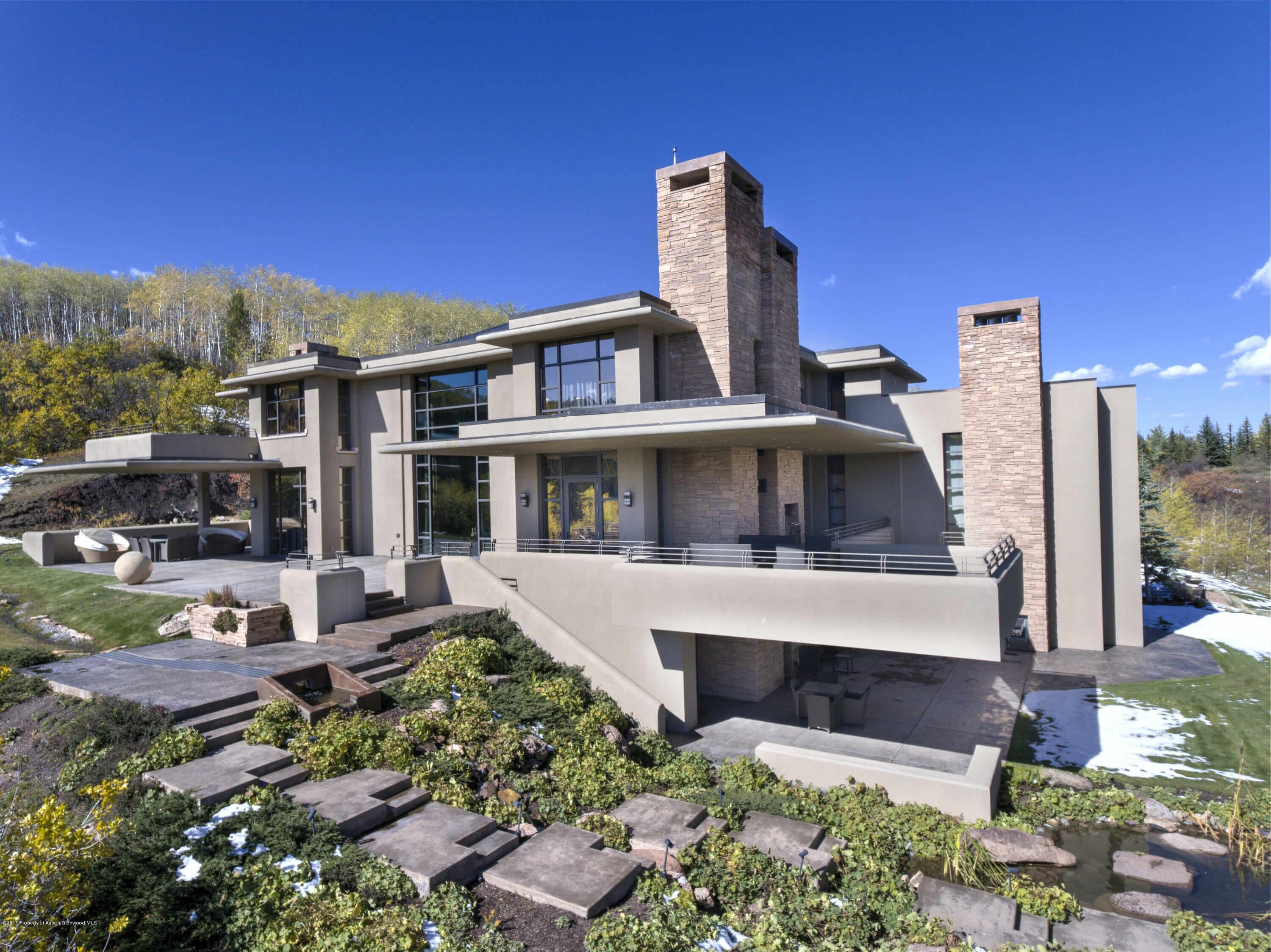 2006 Built Contemporary Aspen Estate in Eagle Pines Closes at $19.5M/$1,538 Sq Ft Image