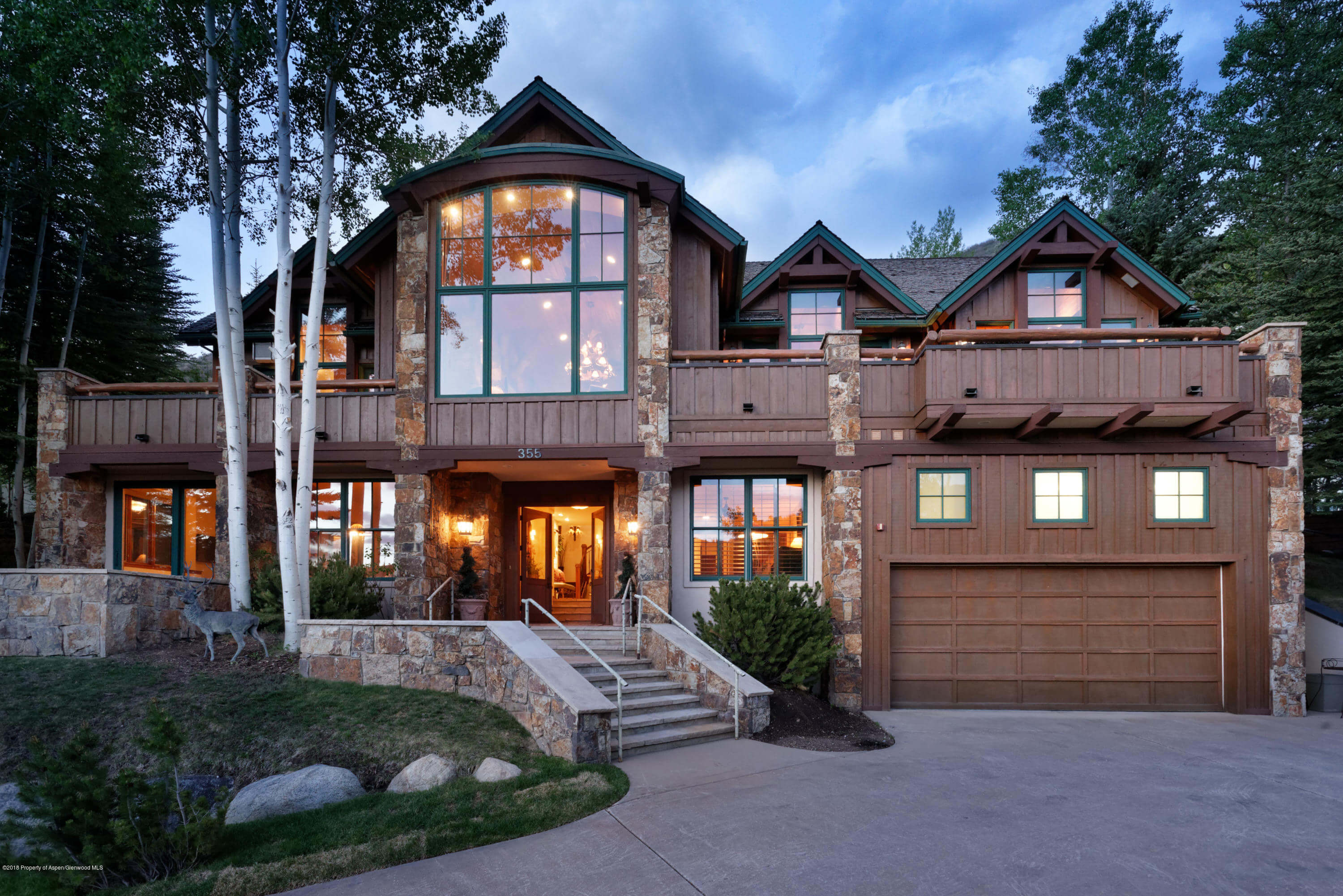 355 Silverlode Dr with Big Aspen Mountain and Sunset Views Sells for $5.5M/$1,255 SqFt Image