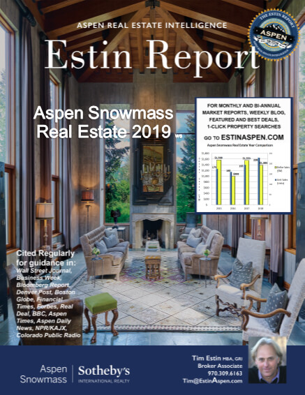 Estin Report: Aspen Snowmass Real Estate Market Report 2019 ws Image