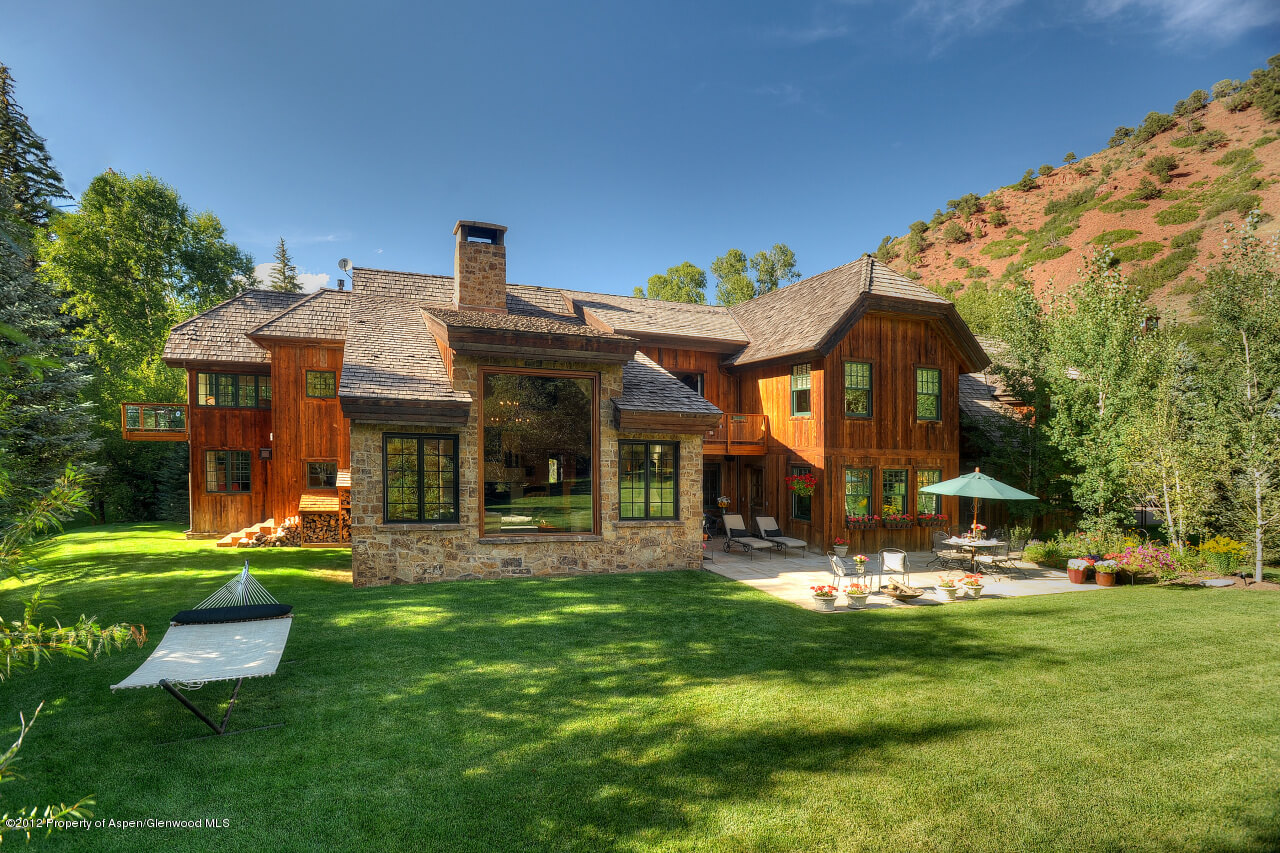 1987 built/2000 remodeled 176 Mountain Laurel Aspen Home Sells for 4.7MM/891 SF Unfurn. Tim