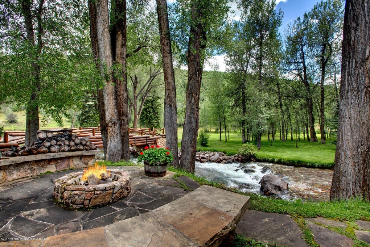 6458 Snowmass Creek – Beautiful 33 Acre River Ranch in Old Snowmass, CO – Sells for $6.75MM/$2,195 SF Part Furn Image