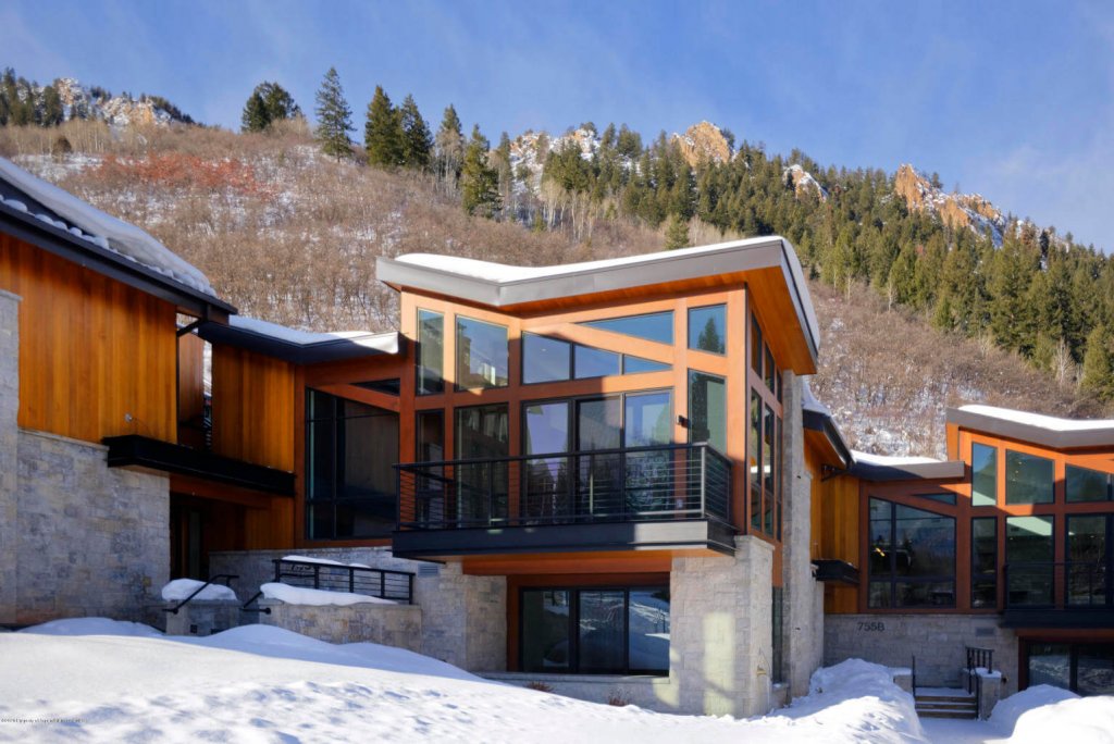 OneAspen Townhome at 755 S Aspen St Unit B Sells for $13.89M/$2,346 SF Unfurn. Image