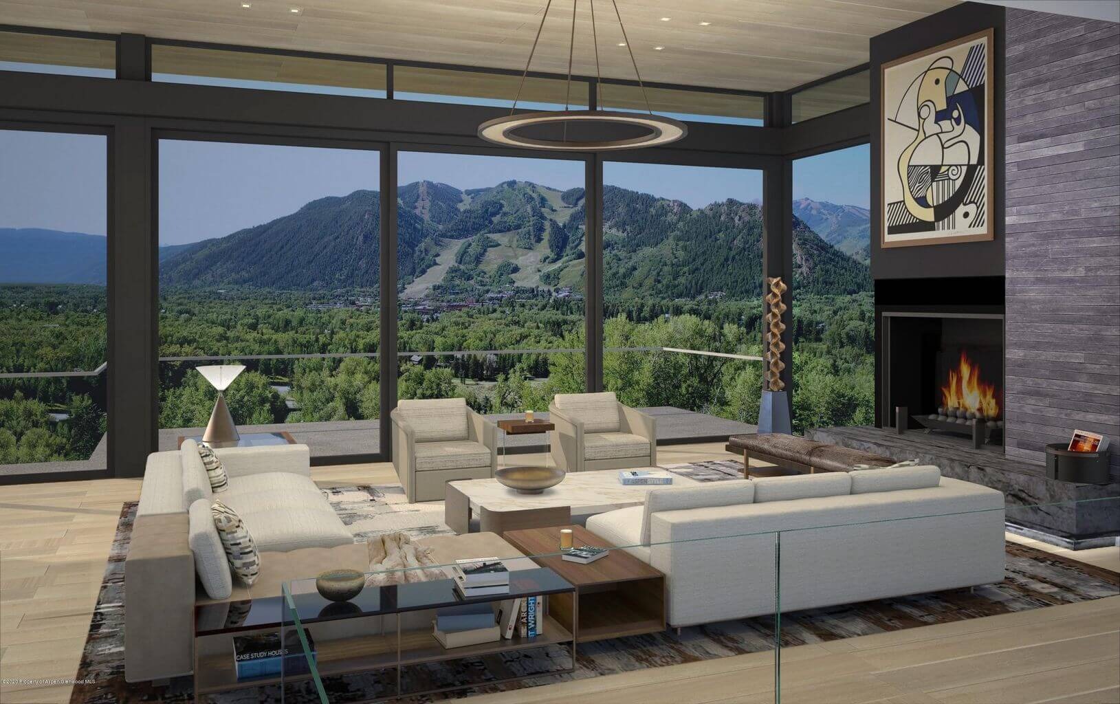 New Built Red Mountain Home at 12 Salvation Cir Closes at $27.4M/$3,650 SF Furn Image