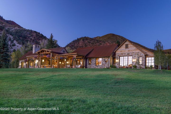 795 & 800 Aspen Valley Ranch Rd on 82 Acres in Woody Crk Area Sells at $31.5M/$5,862 SF Furn Image