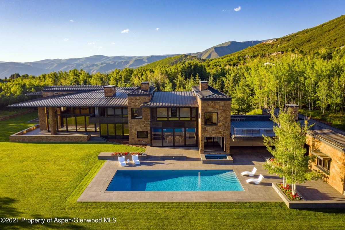 Aspen Starwood Mansion Sells for $48M/$2,532 SF Unfurn Image