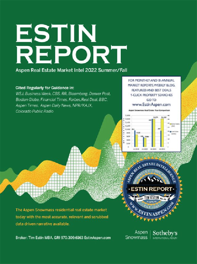 Aspen Real Estate Market Report & Snowmass H1 2022 Image
