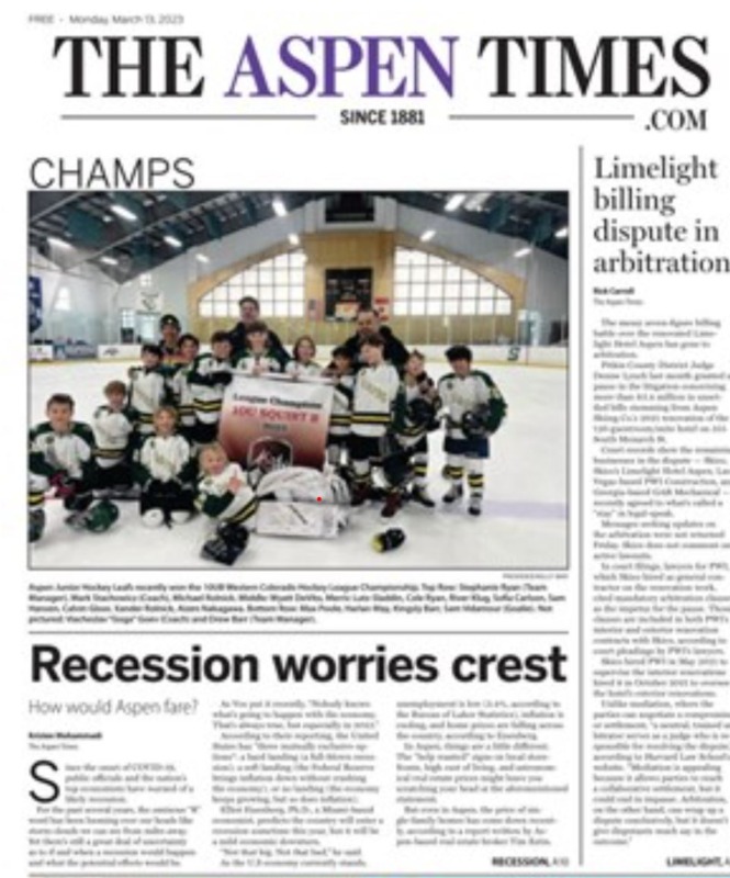 How Would Recession Affect Aspen Real Estate, Aspen Times Image