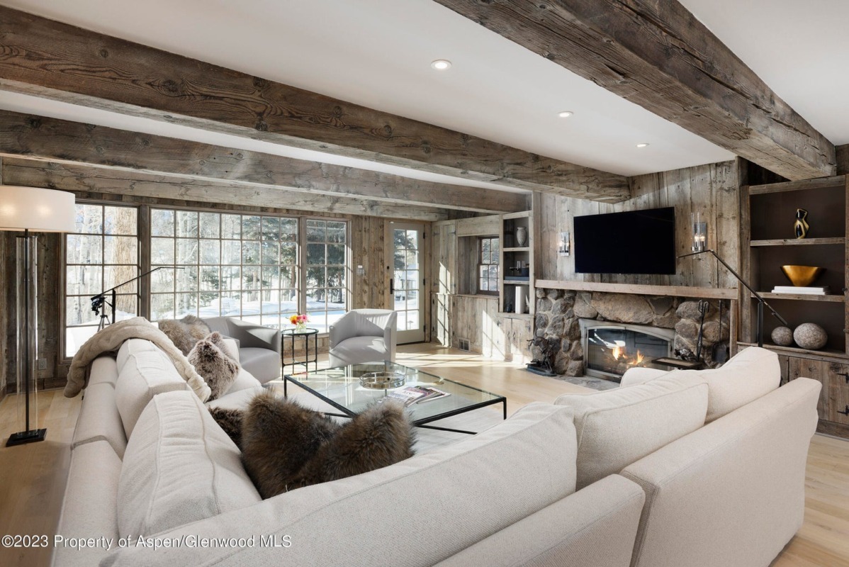550 Lazy Chair Ranch Road in West Aspen Sells at $22.875M/$4,658 SF Image
