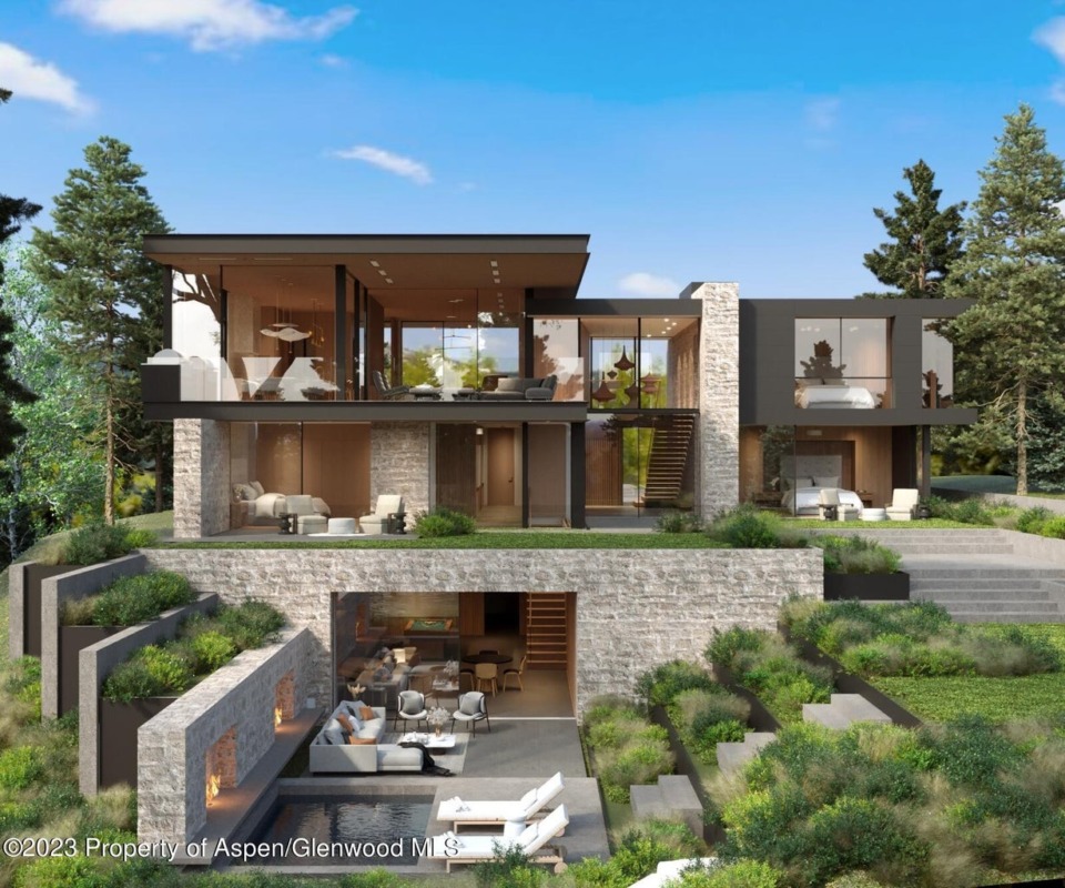 New Built Home at 855 Chatfield Rd Sells for $25.4M/$3,568 SF Part Furn Image