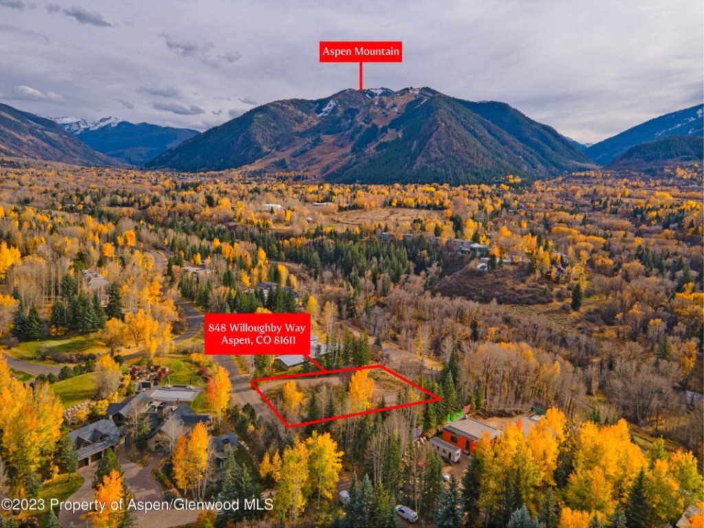 6 Acre Vacant Lot at 848 Willoughby Way at Base of Red Mountain Goes for $25.5M Image