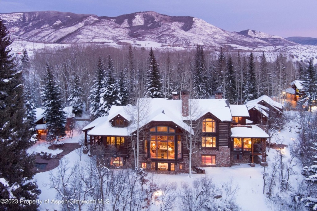 Woody Creek 6-Acre Riverfront Estate Closes at $14.35M/$1,407 SF Furn Image
