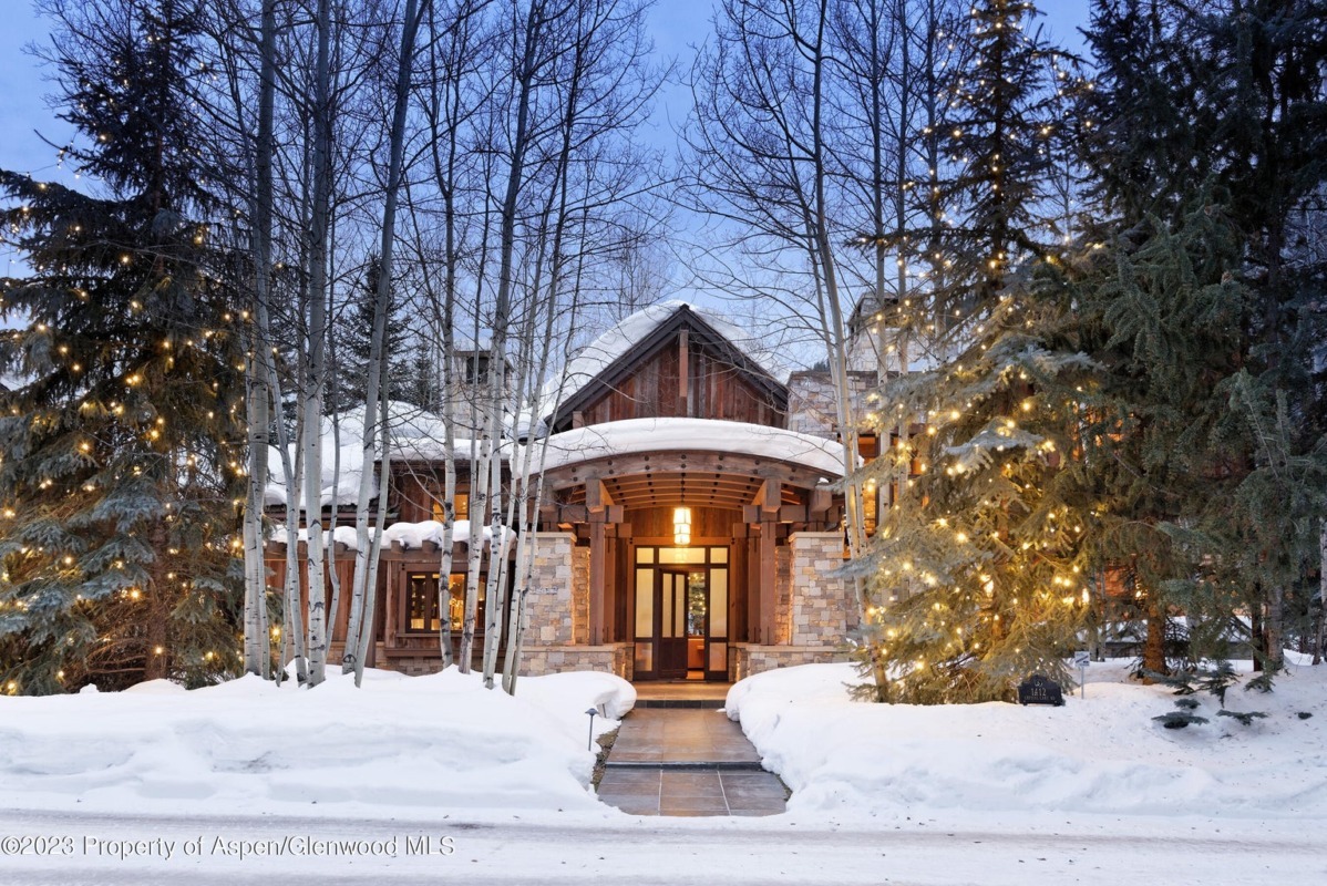 1412 Crystal Lake Rd within Aspen Club Area Sells for $24.5M/$4,116 SF Furn Image