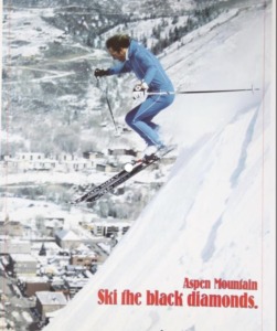 Aspen-Mountain_Ski-the-Black-Diamonds_T.Estin-Poster