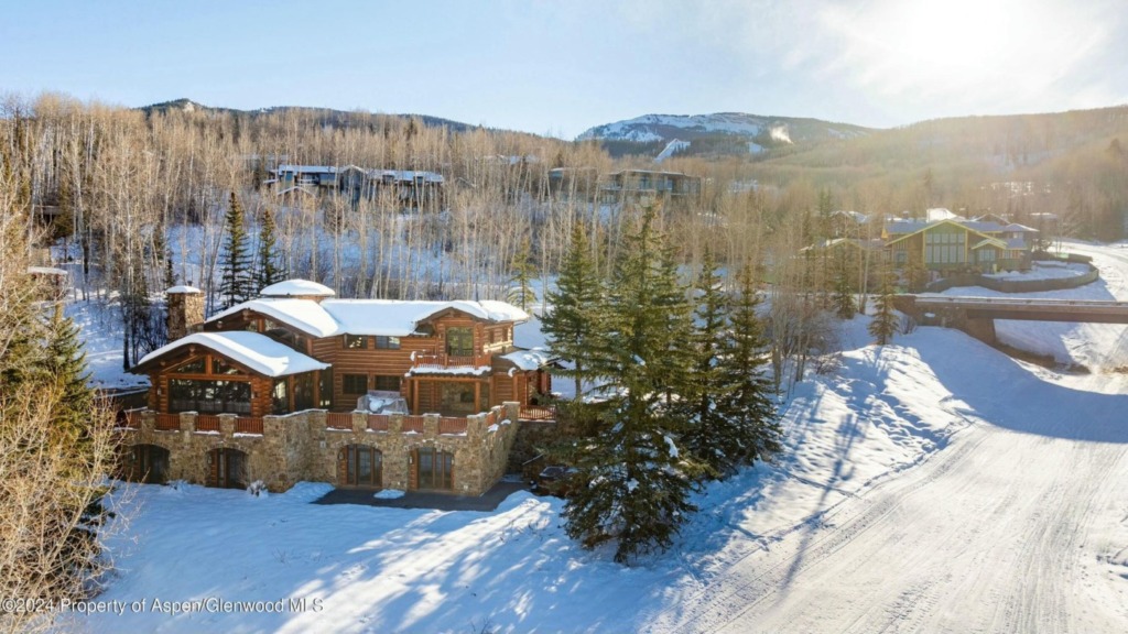 Snowmass Village Ski In/Out Home at 840 Choke Cherry Ln Goes for $16.6M/$2,920 SF Furn Image