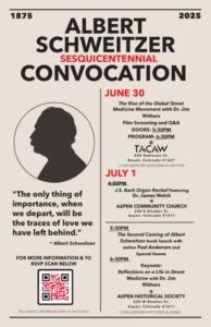 Albert-Schweitzer-convocation-poster