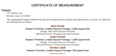 141 Liberty Ln_Sq Ft True Dimenisions report